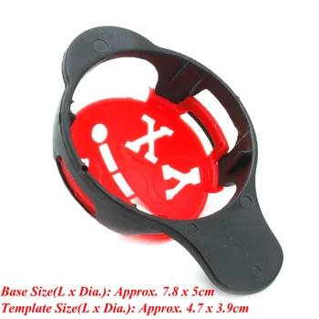 

6 in 1 Golf Ball Line Liner Marker Template Drawing Alignment Marks Sign Tool