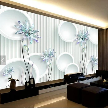 

beibehang Custom Wallpaper Wall Stickers Large Fresco Wallpapers papel de parede 3d para sala atacado wallpaper for walls 3 d