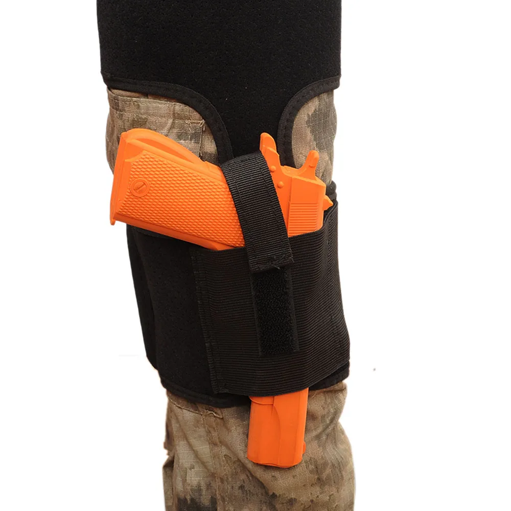 Tactical Padded Concealed Ankle Holster Strap Belt Hunting Bag Belt