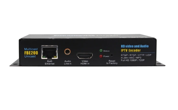 

FMUSER-FBE200-H.264-LAN H.264 Wireless HDMI Video Encoder streaming encocder HDMI Transmitter live Broadcast encoder H264 wirele