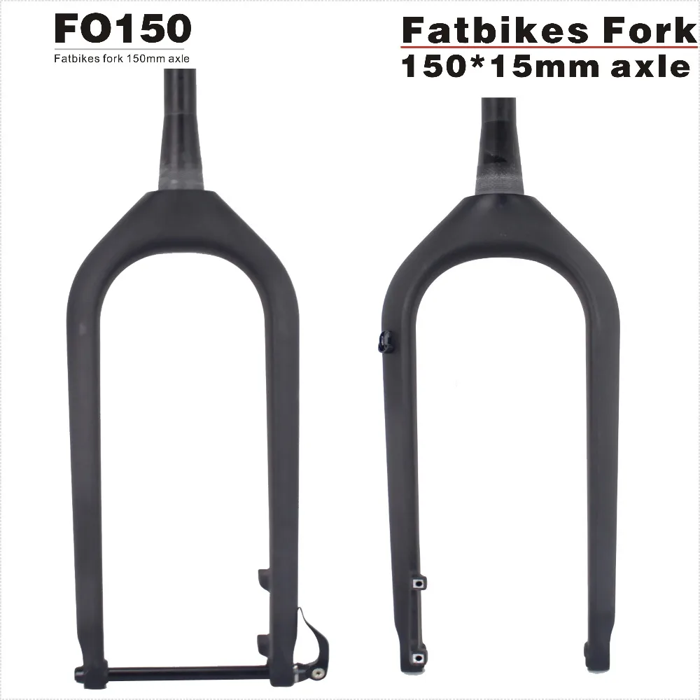 carbon fat bike fork