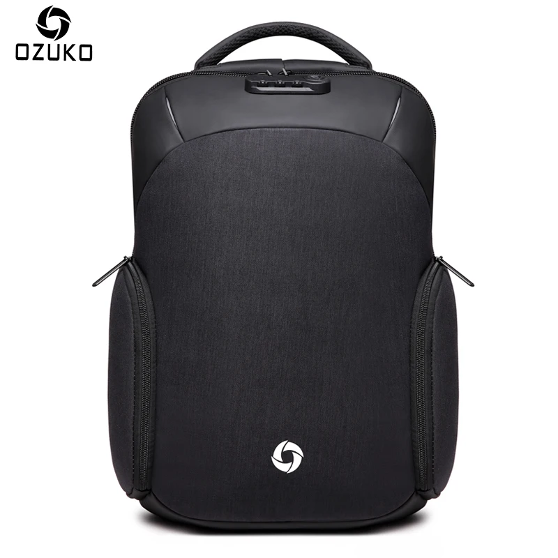 Рюкзак ozuko водонепроницаемый мужской Mochila внешний USB зарядка 15 6 дюймов рюкзак для
