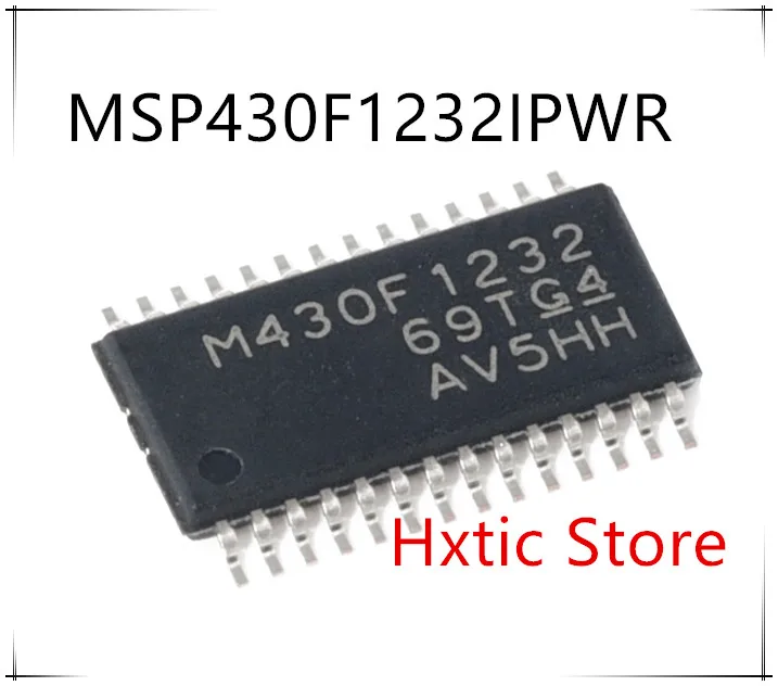 10PCS LOT new original MSP430F1232IPWR MSP430F1232IPW MSP430F1232 TSSOP 28 M430F1232 IC