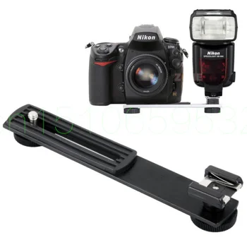 

Metal Black Digital DV Camera Flash Light Stand Bracket Hot Shoe Adapter Mount Holder for Canon Nikon Photo Studio Accessories