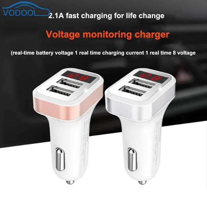 VODOOL DC12 24V 2.1A двойная фотография со светодиодным индикатором детектор напряжения