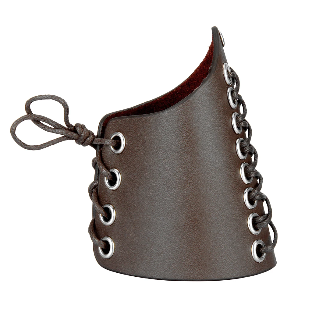 PU Leather Laces Wristband Unisex Protective Arm Guard Sports Punk Clothing Fashion Bangle Arm Warmers Leather Bracelet