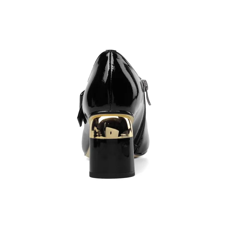 34 Pointu Talons En Mljuese Boucle Hauts beige Pompes Taille Beige Couleur Cuir Printemps Bout Automne Black Sangle Vache Mariage 2019 Femmes Chaussures Dame De 42 66xqO1