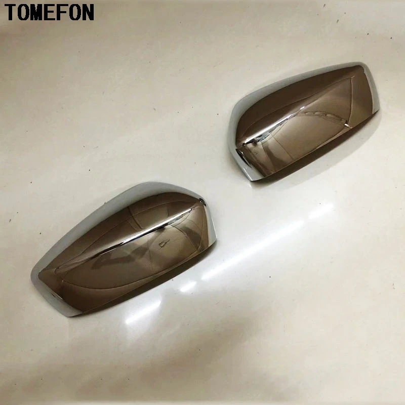 Хромированный чехол TOMEFON для Mazda 2 Mazda2 Demio DJ 2014 2015 2016 крышка зеркала боковой двери