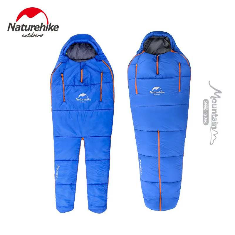 

Naturehike Sleeping bag Body shape adult outdoor Sleeping bag waterproof NH Camping Travel sleeping bags Comfortable large space