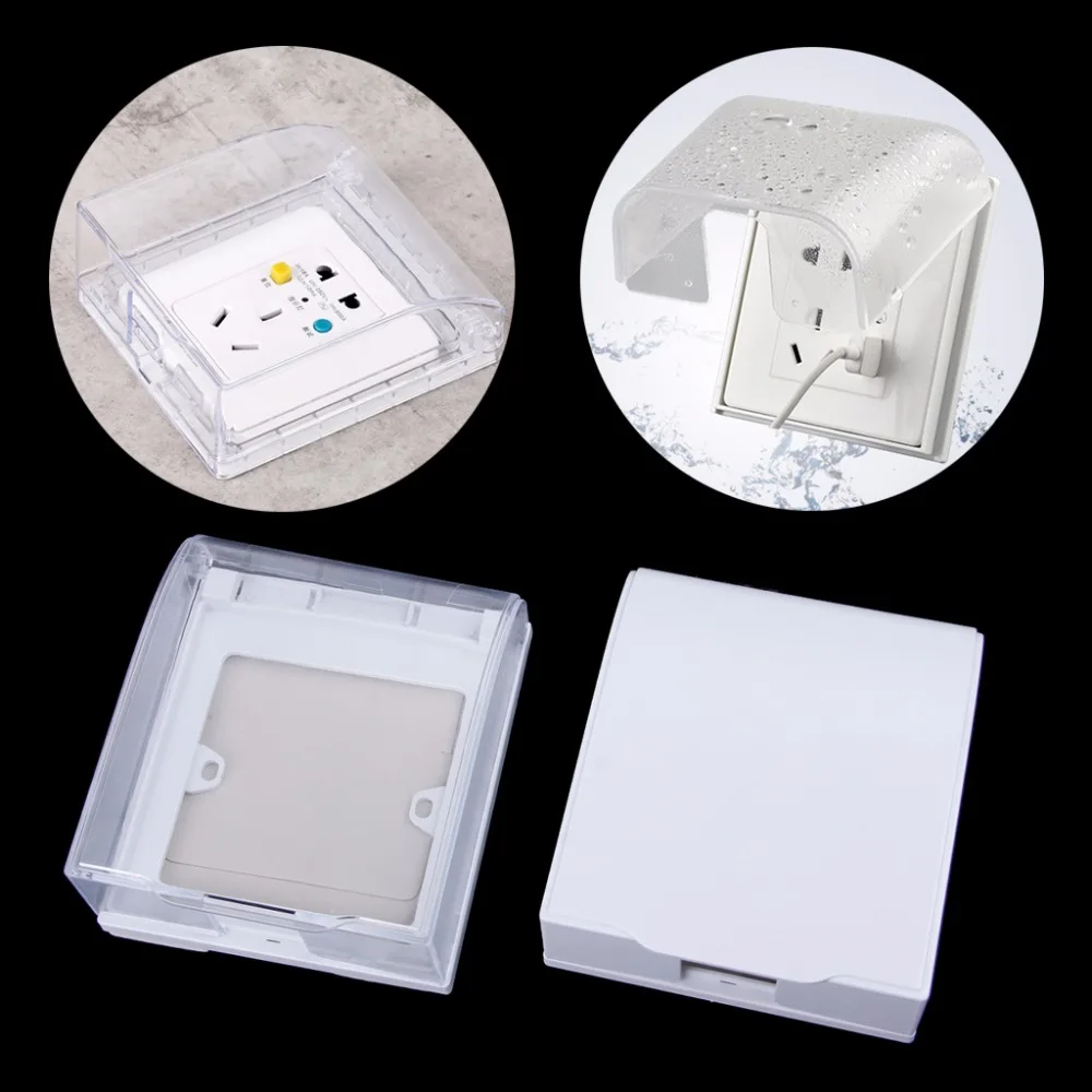86Type Wallpad Waterproof Box For Wall Switch And Socket For Kitchen Bathroom 86Type Wallpad Waterproof Box For Wall Switch And Socket For Kitchen Bathroom