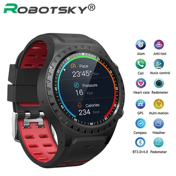 

Robotsky Smart Watch Support SIM Card Bluetooth Call Compass GPS Watches IP67 Watyerproof Clock Sport Smartwatch Men Women