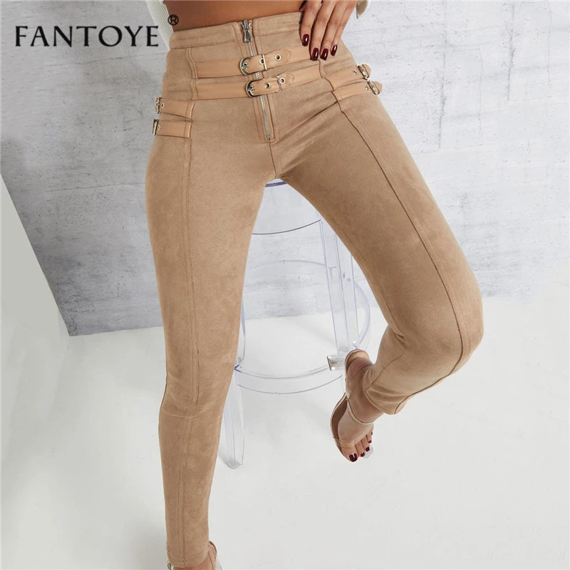 ladies tan jeans