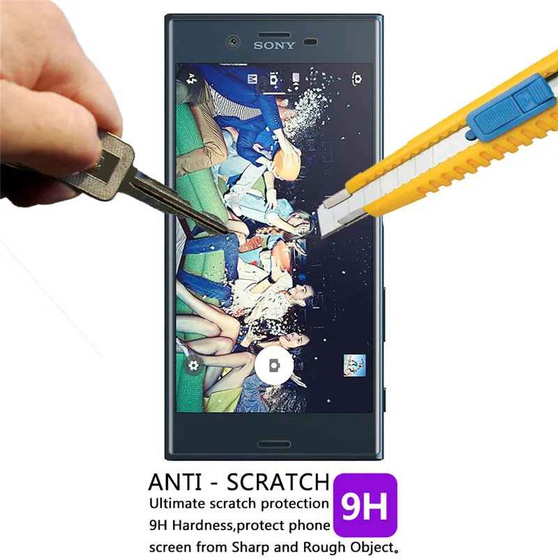 GXE 3D изогнутое полноэкранное закаленное стекло Защита экрана для Sony Xperia XZ1 Compact XZ