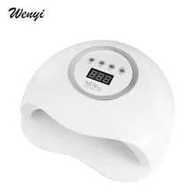 WENYI дизайн NEW5plus Светодиодный УФ-лампа для ногтей 72 Вт сушка ногтей; уход за всеми гель-лаками Мода Euipment ногтей Инструменты машина