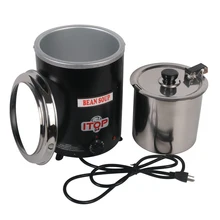 Коммерческие 5.7L электрические суповые горшки, теплый чайник, кухонная посуда, суповые и складские горшки для ресторана, кафетерий, вечерние, из нержавеющей стали