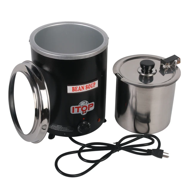 Commercial 5.7L Electric Soup Pots Kettle Cookware Soup & Stock Pots