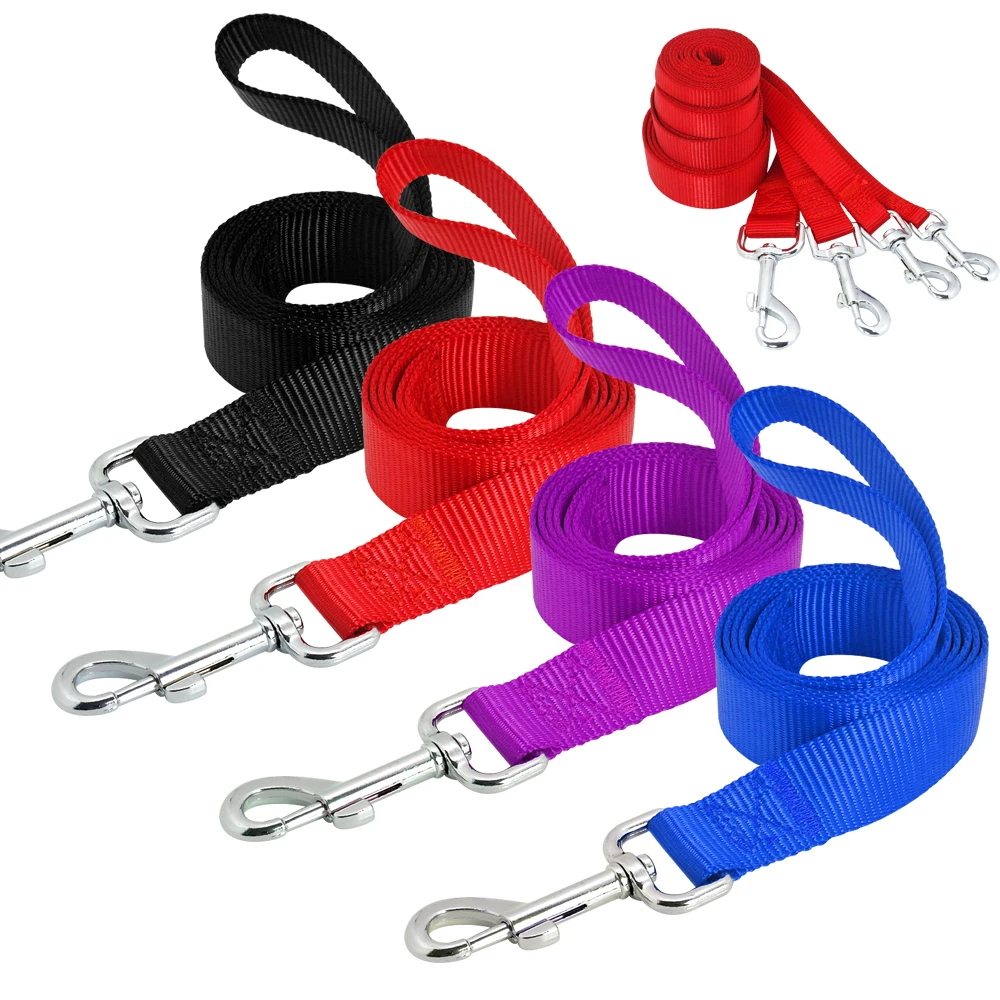 

Nylon Pet Dog Leash Belt Puppy Walkiing Training Dog Lead Running Rope Leashes For Small Meduim Dogs Chihuahua Pug Pet Supplies