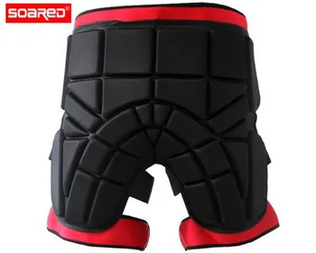 SOARED Outdoor Sport EVA Protective Hip Butt Pad Ski Skate Snowboard Shorts Pant Skiing Snowboard Skate Pants 2018 children snowboard ski hip pad protection eva cycling skiing skateboarding sports shorts boys girls skating roller shorts