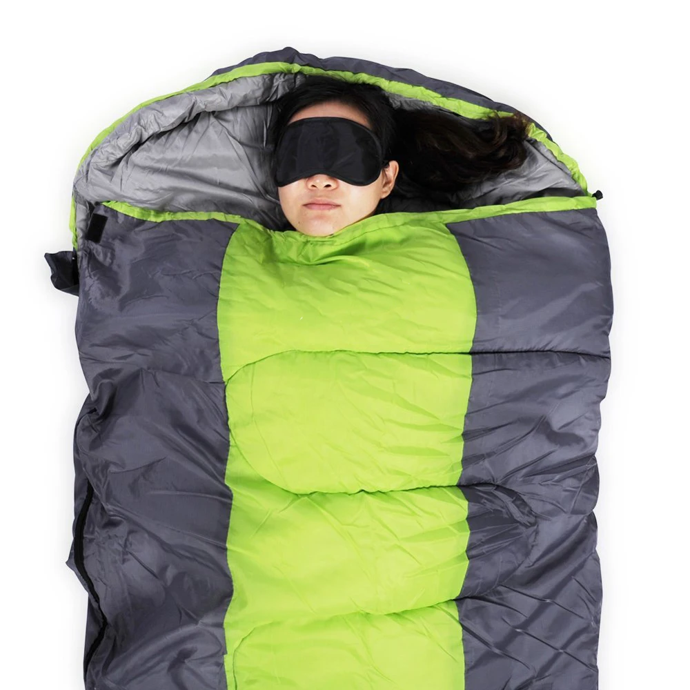 220x85 см 1,6 кг Многофункциональный спальный мешок кемпинг коврик для улицы, для кемпинга путешествия для пешего туризма термальный конверт с капюшоном