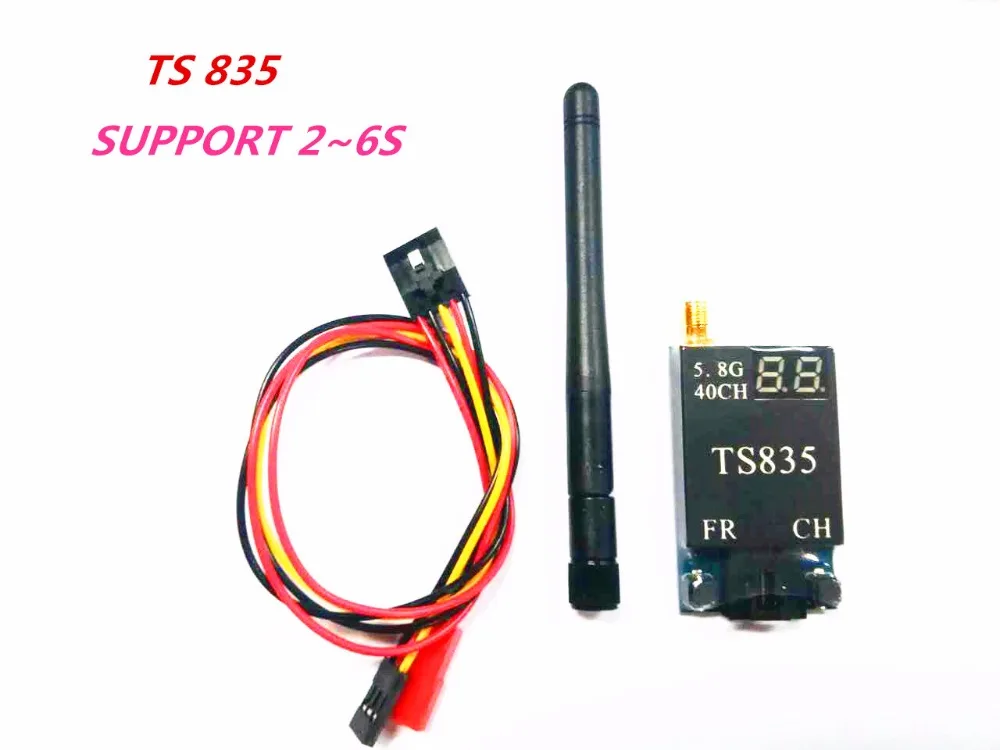 

TS835 FPV 5.8G 600MW 40CH (2-6S) Wireless Video AV Transmitter Flight Controller Free Shipping