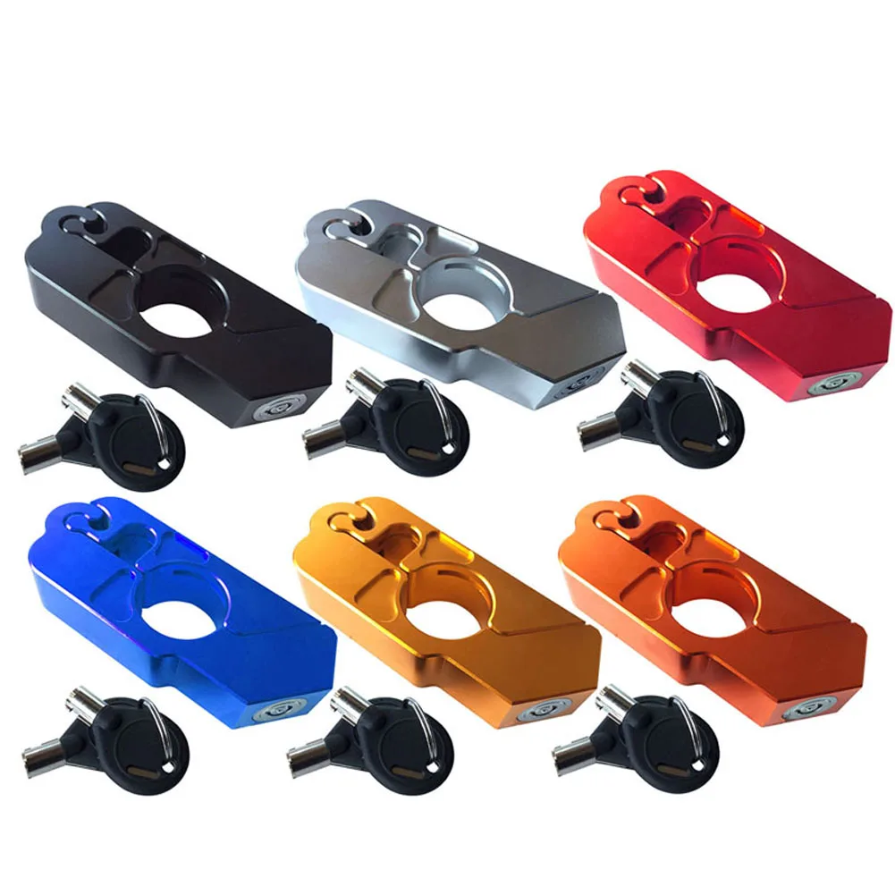 CNC Motorbike Scooter Bike Handlebar Safety Lock Brake Throttle Grip Protection with Rubber Adapters 88 XR657 | Автомобили и