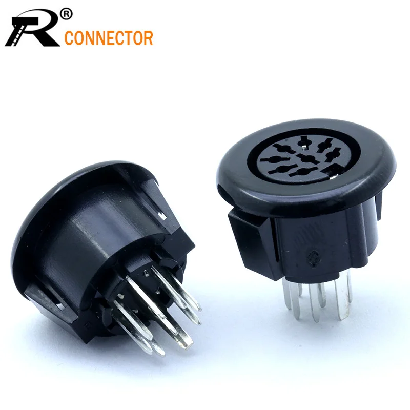 20 шт. 8-контактный разъем Micro power S клеммы din муфта штепсель PCB панель Разъем для