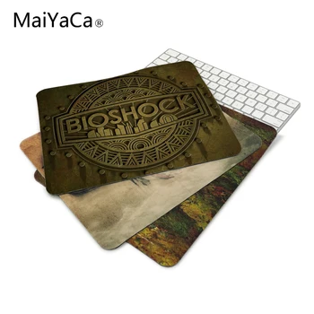 

MaiYaCa Bioshock Rubber Soft Gaming Mouse Games 180mmX220mmx2mm Black Desk Mousepads Gamer Slide Mouse Mat