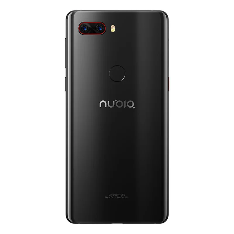 Мобильный телефон Nubia Z18, 6,0 дюймов, экран капли воды, 8 ГБ/128 ГБ, Восьмиядерный процессор Snapdragon 845, Android 8,1, 3450 мАч, смартфон, сканер отпечатков пальцев