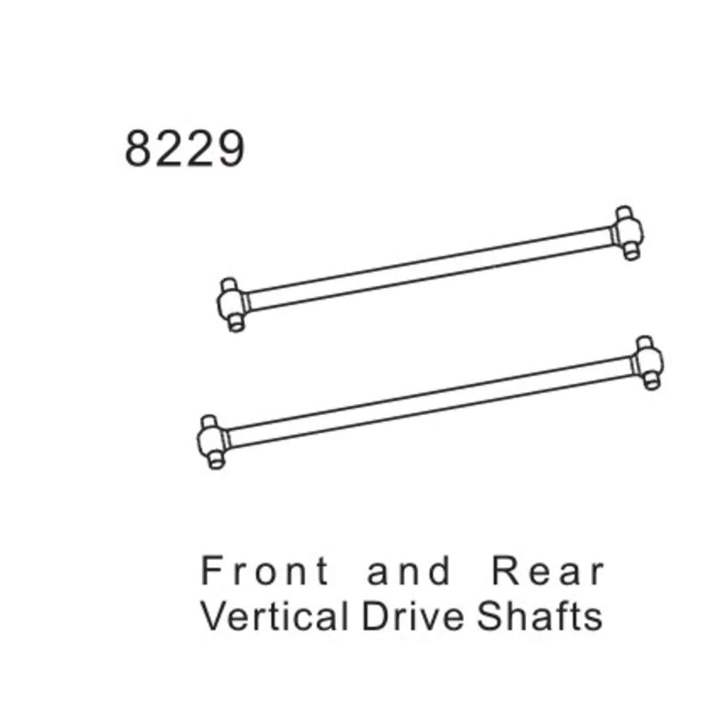

ZD racing 1/8 dog bone longitudinal axis of the drive shaft group 8229 remote control toys car parts Original Free shipping