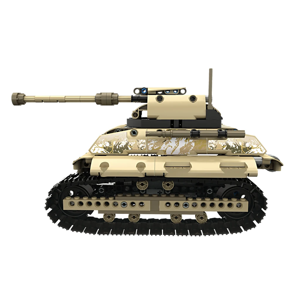 495 шт. World Of Tanks Rc Tiger Tank 1/16 Модель 2,4 г Радиоуправляемый Танк боевой робот военный строительный блок кирпичи игрушка