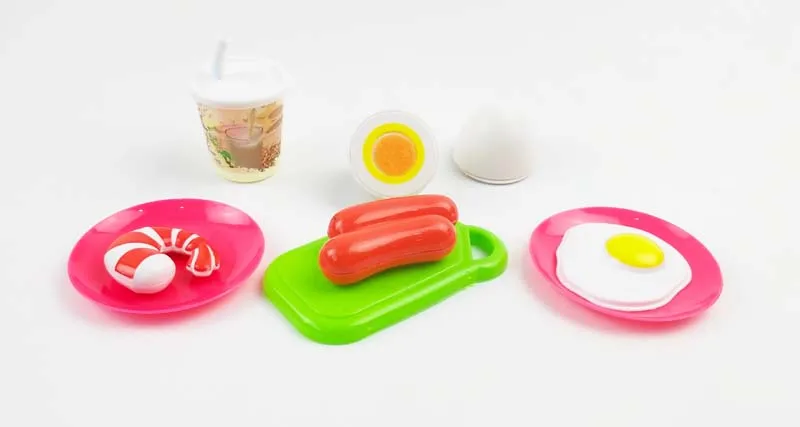 HziriP лидер продаж; Новинка претендует Еда комплекты Кухня моделирования безопасности Пластик образования для мальчиков девочек игрушки