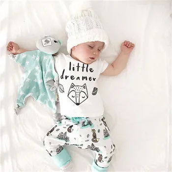 

Hot Sale Brand Boys Clothing Children Summer Boys Clothes Cartoon Kids Boy White T-shit+Pants Outfits Active Cotton Costume