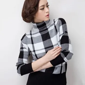 

New Arrival Brand turtleneck Women Sweaters knitwear Fashion women Pullovers Sweater Women Tops