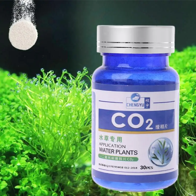 CO2 таблетка углекислого газа диффузор для воды растений травы аквариума рыб