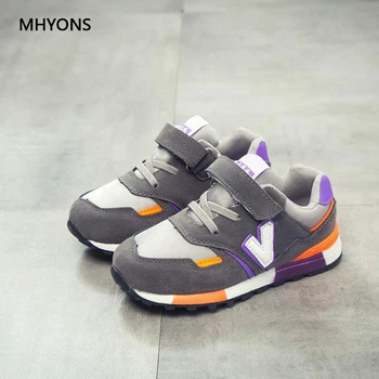 

MHYONS 2018 Spring Autumn New Fashionable Net Breathable Leisure Sports Running Shoes For Girls Shoes For Boys Brand Kids Shoes