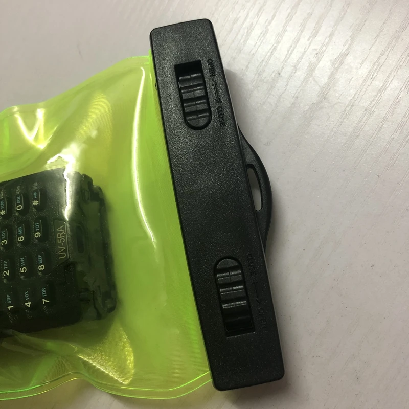2pcs Two way radio waterproof bag Case For Kenwood Baofeng UV-5R Quansheng Hyt TYT portable walkie talkie case bag