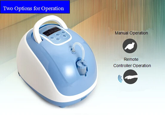  1-5L/min 90% Home Medical Remote Control Oxygenerator Detoxification Oxygen Concentrator With Ioniz