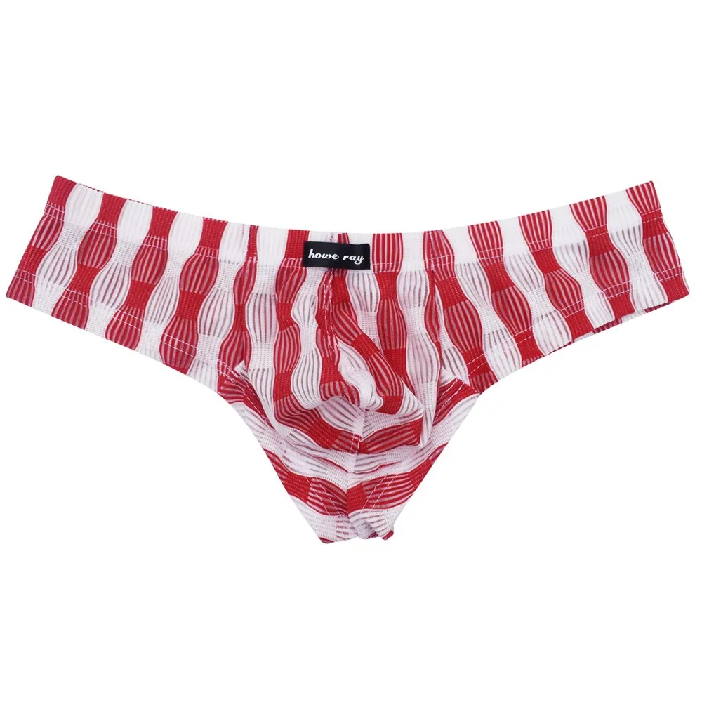 Fashion Men Underwear Sexy Boxer Comfortable Breathable Gay Underpant Nightwear Sleepwear G-String W322