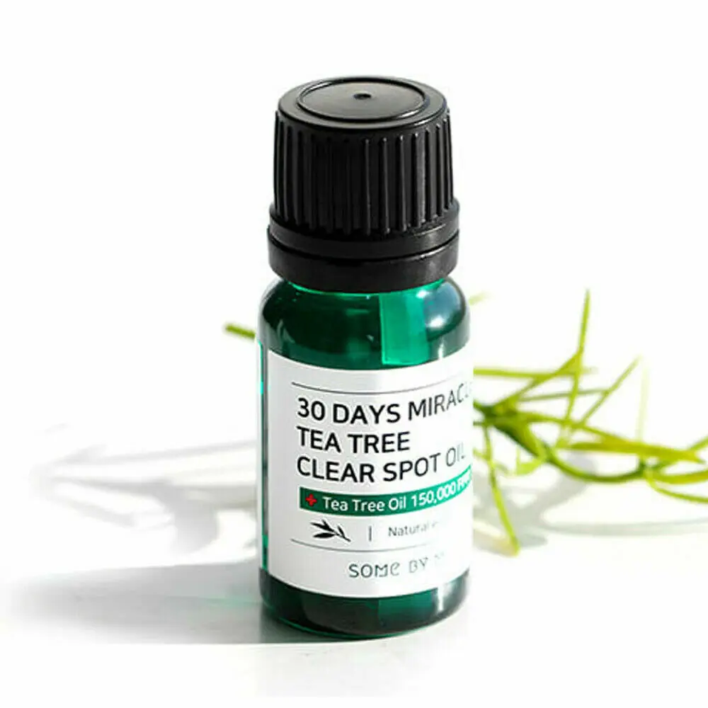 

SOME BY MI 30 Days Miracle Tea Tree Clear Spot Oil 10ml Facial Serum Acne Treatments Pimple Blackhead Dermatitis Removal Essence