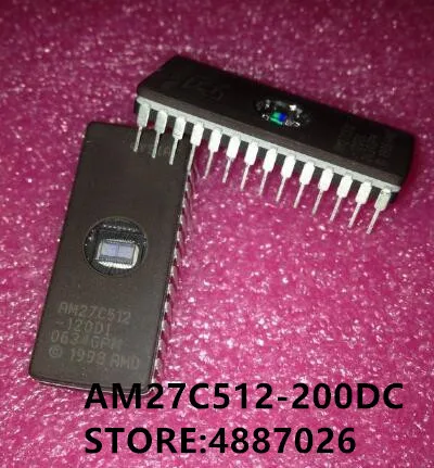 100% New&ampOriginal AM27C512-200DC AM27C512200DC |