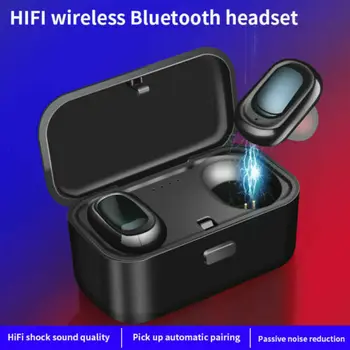 

Mini TWS Wireless Bluetooth Earphones Bass Stereo Headphones Sport Earbuds Bluetooth V4.2 Headset with Microphone 3B19