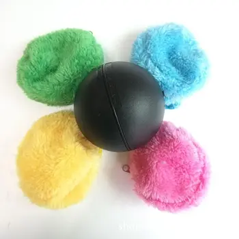 

1 Set Automatic Rolling Vacuum Floor Sweeping Robot Cleaner Microfiber Ball Cleaning With 4Pcs Colorful Cleaning Covers Set HOT