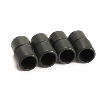 

8pcs FASTER 5/8 Inch Black Foosball Soccer Football Table Rod Lid End Cap SMN88