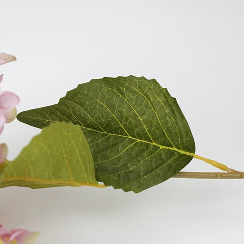 Новая мода 1 искусственный букет Искусственный шелк цветок Гортензия листья Свадебная вечеринка домашний Декор Ремесло Искусственные и сушеные цветы