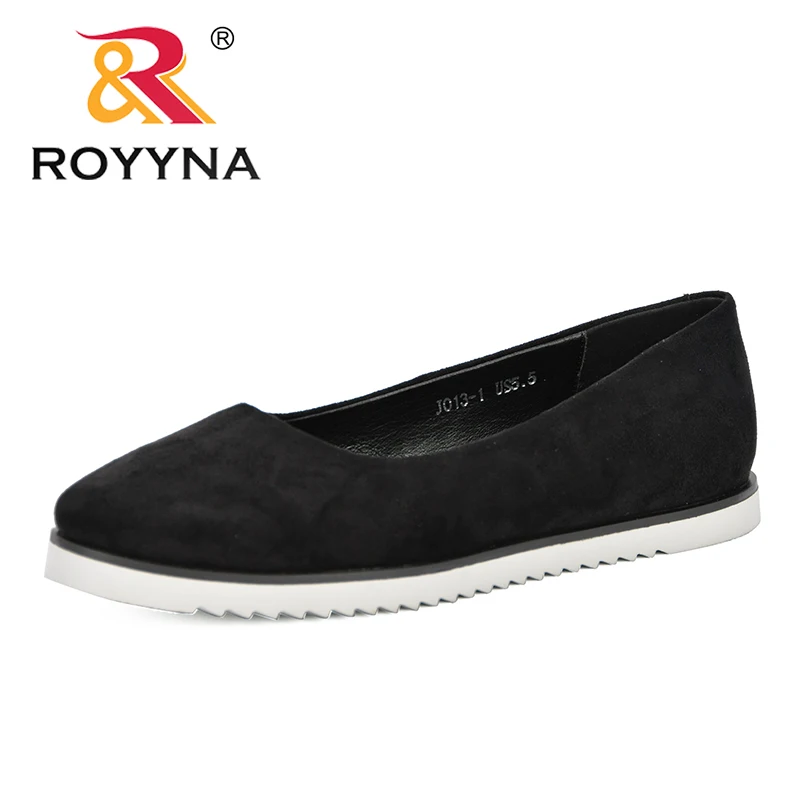 

ROYYNA 2019 Spring Autumn New Designer Sweet Platform Single Shoes Low Heel Women's Shoes Comfortable Shallow Dress Shoe Female