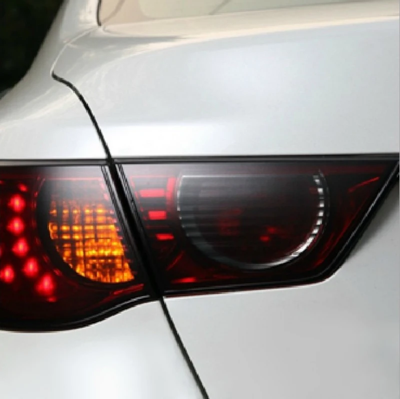 Matte Black Car Headlight Film Sticker-10