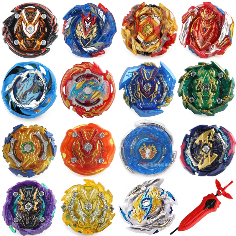 Mksafn лопасти Bable Bables Toupie Металл Fusion Бог спиннинг Топы игрушки GT Spinner гироскоп с L-R меч Ripcord пусковая установка