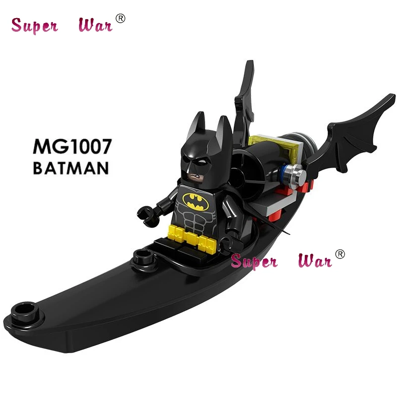 

Single Super Hero Deadpool 2 Domino Cable Peter Batman Battle Airship Movie Action building block toys for children