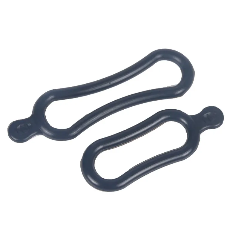

10 Pair Rubber O Rings For Headlamp Bicycle LED Headlight Mount Silicone Strap Down Straps Helmet Light Water Bottle