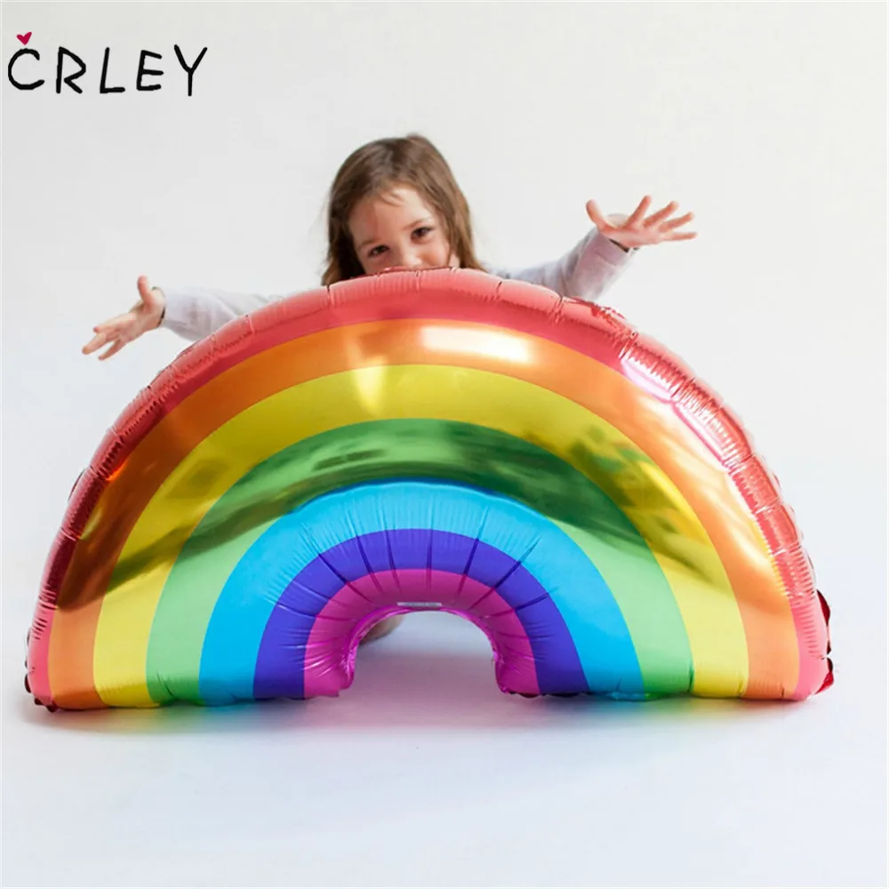 CRLEY 1 шт., большой Радужный шар, высокое качество, много цветов, полезный LGBT, свадебные украшения, воздушные шары, брендовые, новые, вечерние, Декор